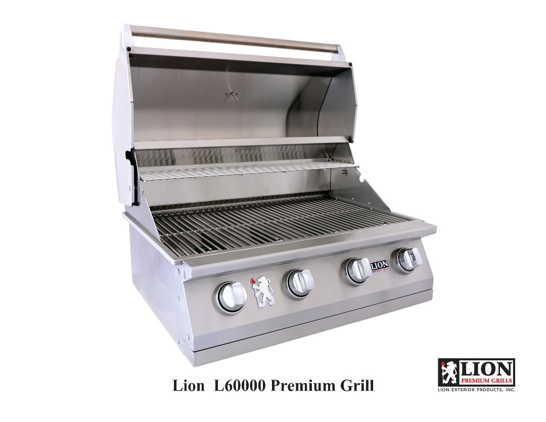 Lion Premium Grill <br> 32 Inch 4 Burner - L60000 - Propane - 65625