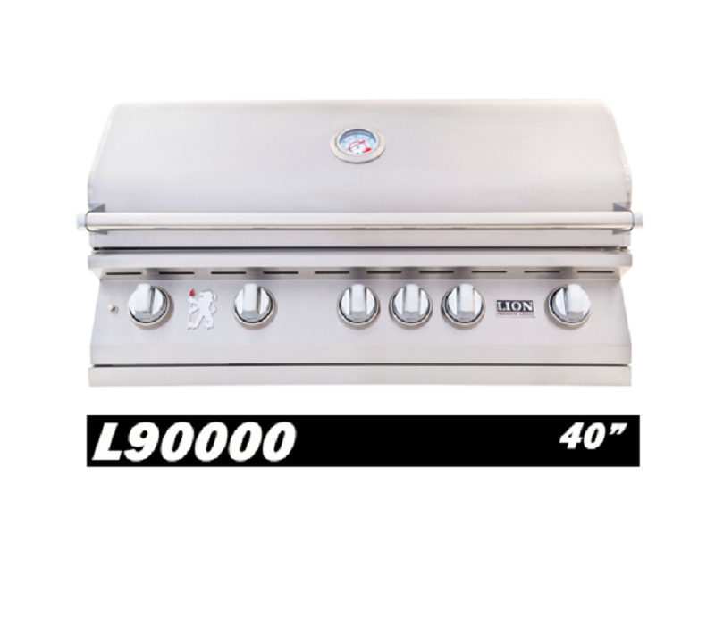 Lion Premium Grill <br> 40 Inch 5 Burner L90000 Natural Gas - 90823